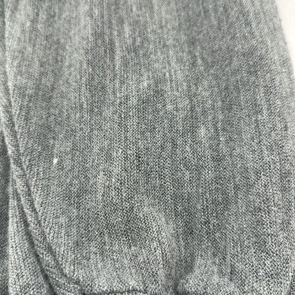 London Fog Sweater Mens Big 2X Gray Vintage Cardigan Grandpa V-Neck Button 80s - Picture 7 of 9